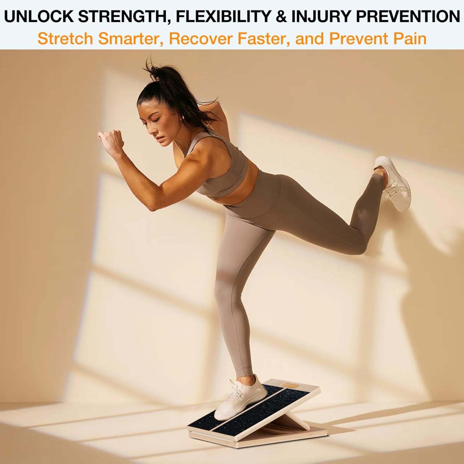 1760381013_TEMI-Slant-Board-for-Calf-Stretching-Wooden-Incline-Wedge-Stretcher-for-Squats-Foot-Ankle-Mobility-Portable-Fitness-Equipment-Balance-Block-for-Heel-Stretch.jpg TEMI Slant Board for Calf-Stretching - Wooden Incline Wedge Stretcher for Squats, Foot & Ankle Mobility, Portable Fitness Equipment, Balance Block for Heel Stretch - Image 8