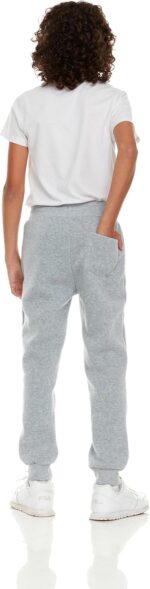 PURE CHAMP 3Pk Boys Sweatpants Fleece Athletic Workout Kids Clothes Boys Joggers with Zipper Pocket and Drawstring Size 4-20 - Image 5