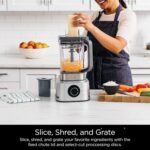 Ninja Blender & Food Processor Combo, Foodi Power Blender System for Smoothies, Bowls, Spreads & Shakes, 6 Functions, 72-oz Pitcher, To-Go Cups, Silver, SS401 - Image 4