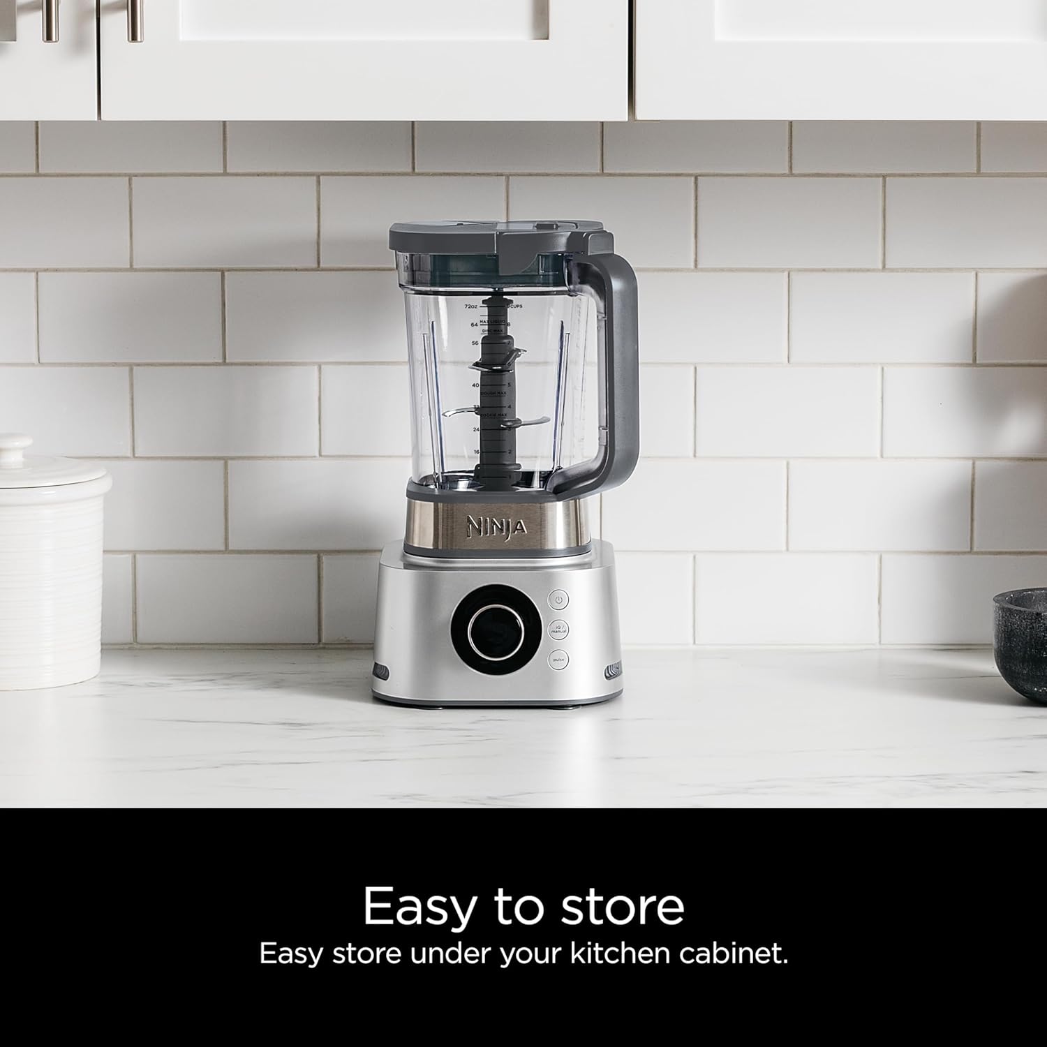 1760384021_Ninja-Blender-Food-Processor-Combo-Foodi-Power-Blender-System-for-Smoothies-Bowls-Spreads-Shakes-6-Functions-72-oz-Pitcher-To-Go-Cups-Silver-SS401.jpg Ninja Blender & Food Processor Combo, Foodi Power Blender System for Smoothies, Bowls, Spreads & Shakes, 6 Functions, 72-oz Pitcher, To-Go Cups, Silver, SS401 - Image 12