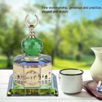 Muslim Crystal Gilded Al Aqsa Mosque Miniature Model Islamic Showpiece Islamic Architecture Handicraft Souvenir Desktop Decor Islamic Building Gift - Image 4