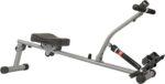 Sunny Health & Fitness Compact Adjustable Rowing Machine with 12 Levels of Resistance for Complete Body Workouts and Optional Free SunnyFit App Enhanced Connectivity - Image 3