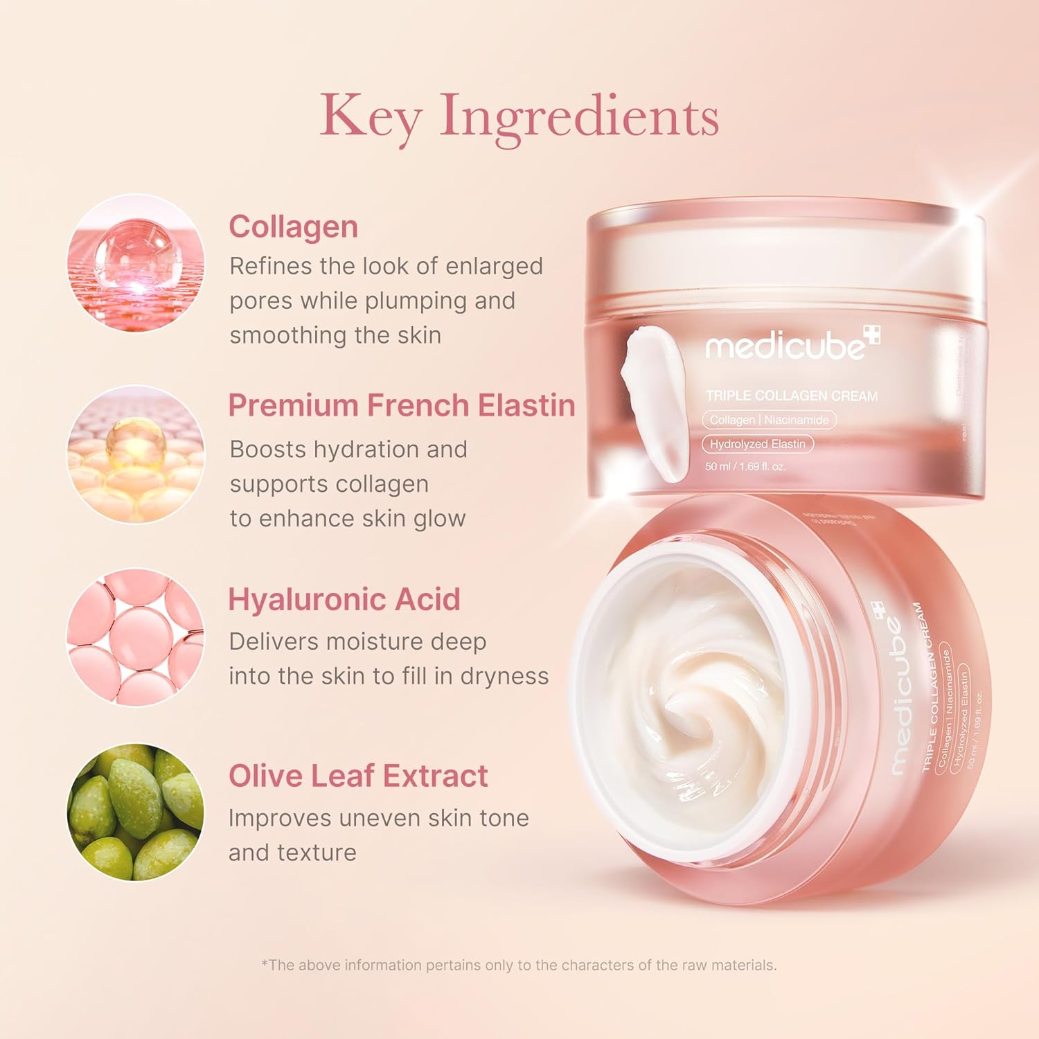 1760392413_medicube-Triple-Collagen-Cream-Hydrating-Firming-Moisturizer-with-Hyaluronic-Acid-Premium-Elastin-Shea-Butter-Wrinkle-Care-Boosts-Elasticity-Korean-Skincare-1.69-oz.jpg medicube Triple Collagen Cream - Hydrating & Firming Moisturizer with Hyaluronic Acid, Premium Elastin, Shea Butter - Wrinkle Care & Boosts Elasticity - Korean Skincare, 1.69 oz - Image 5