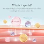 medicube Triple Collagen Cream - Hydrating & Firming Moisturizer with Hyaluronic Acid, Premium Elastin, Shea Butter - Wrinkle Care & Boosts Elasticity - Korean Skincare, 1.69 oz - Image 6