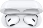 Apple AirPods (3rd Generation) Wireless Ear Buds, Bluetooth Headphones, Personalized Spatial Audio, Sweat and Water Resistant, Lightning Charging Case Included, Up to 30 Hours of Battery Life - Image 5