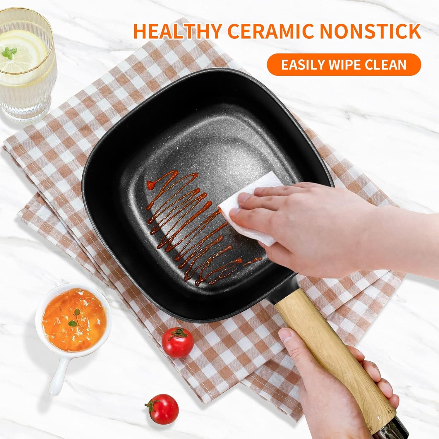 1760457270_Audecook-Hot-Pot-Electric-2L-Cermic-Glaze-Non-Stick-Frying-Pan-8-Inch-Portable-Travel-Cooker-for-RamenSteakFried-RiceOatmealSoup-with-Dual-Power-Control-Silicone-Spatula-Included.jpg Audecook Hot Pot Electric 2L, Cermic Glaze Non-Stick Frying Pan 8 Inch, Portable Travel Cooker for Ramen/Steak/Fried Rice/Oatmeal/Soup, with Dual Power Control (Silicone Spatula Included) - Image 6