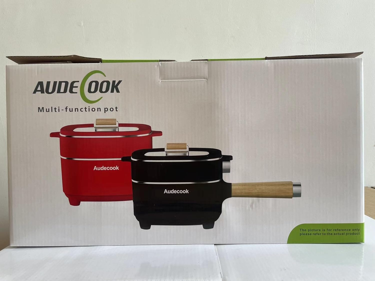 1760457274_Audecook-Hot-Pot-Electric-2L-Cermic-Glaze-Non-Stick-Frying-Pan-8-Inch-Portable-Travel-Cooker-for-RamenSteakFried-RiceOatmealSoup-with-Dual-Power-Control-Silicone-Spatula-Included.jpg Audecook Hot Pot Electric 2L, Cermic Glaze Non-Stick Frying Pan 8 Inch, Portable Travel Cooker for Ramen/Steak/Fried Rice/Oatmeal/Soup, with Dual Power Control (Silicone Spatula Included) - Image 8
