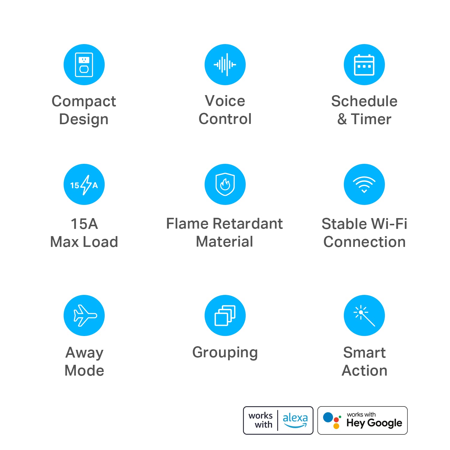 1760458230_Kasa-Smart-Plug-Mini-15A-Smart-Home-Wi-Fi-Outlet-Works-with-Alexa-Google-Home-IFTTT-No-Hub-Required-UL-Certified-2.4G-WiFi-Only-4-PackEP10P4-White.jpg Kasa Smart Plug Mini 15A, Smart Home Wi-Fi Outlet Works with Alexa, Google Home & IFTTT, No Hub Required, UL Certified, 2.4G WiFi Only, 4-Pack(EP10P4) , White - Image 4