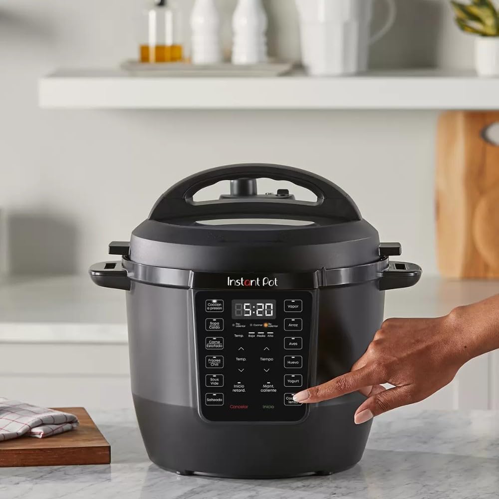 1760459898_Instant-Pot-RIO-7-in-1-Electric-Multi-Cooker-PressureCooker-SlowCooker-RiceCooker-Steamer-Saute-Yogurt-Maker-Warmer-Includes-App-With-Over-800-Recipes-6-Quart-Sea-Salt.jpg Instant Pot RIO, 7-in-1 Electric Multi-Cooker, PressureCooker, SlowCooker, RiceCooker, Steamer, Sauté, Yogurt Maker, & Warmer, Includes App With Over 800 Recipes, 6 Quart, Sea Salt - Image 3
