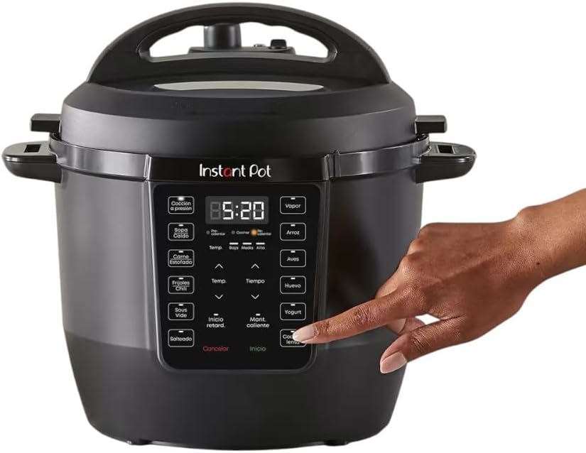 1760459901_Instant-Pot-RIO-7-in-1-Electric-Multi-Cooker-PressureCooker-SlowCooker-RiceCooker-Steamer-Saute-Yogurt-Maker-Warmer-Includes-App-With-Over-800-Recipes-6-Quart-Sea-Salt.jpg Instant Pot RIO, 7-in-1 Electric Multi-Cooker, PressureCooker, SlowCooker, RiceCooker, Steamer, Sauté, Yogurt Maker, & Warmer, Includes App With Over 800 Recipes, 6 Quart, Sea Salt - Image 8