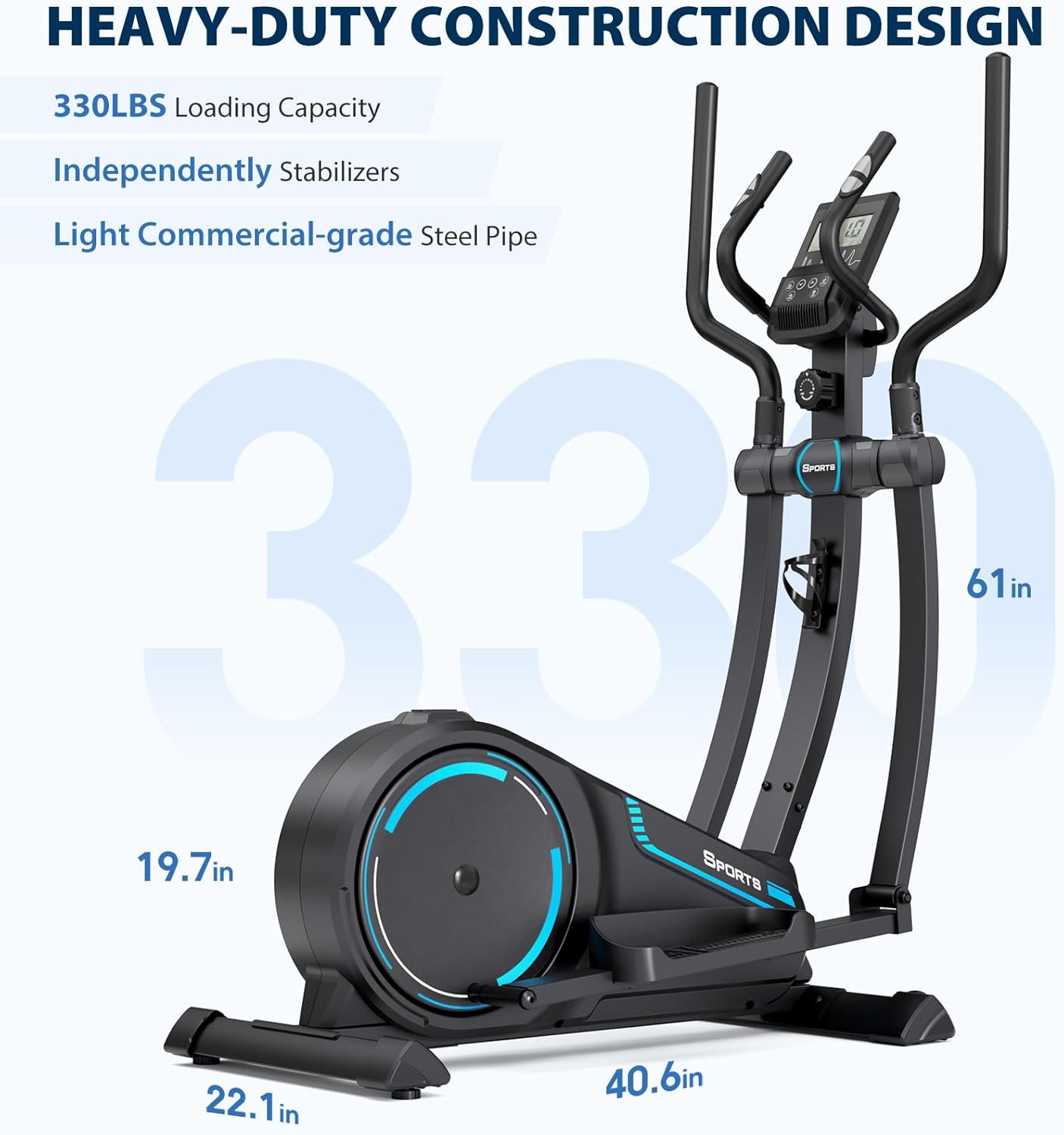 1760467114_Dripex-Elliptical-Exercise-Machine-Hyper-Quiet-Magnetic-Elliptical-Machine-for-Home-Elliptical-Training-Machines-with-16-Levels-Resistance-8KG-Flywheel-Pulse-Sensor-15.3IN-Stride.jpg Dripex Elliptical Exercise Machine, Hyper-Quiet Magnetic Elliptical Machine for Home, Elliptical Training Machines with 16 Levels Resistance, 8KG Flywheel, Pulse Sensor, 15.3IN Stride - Image 4