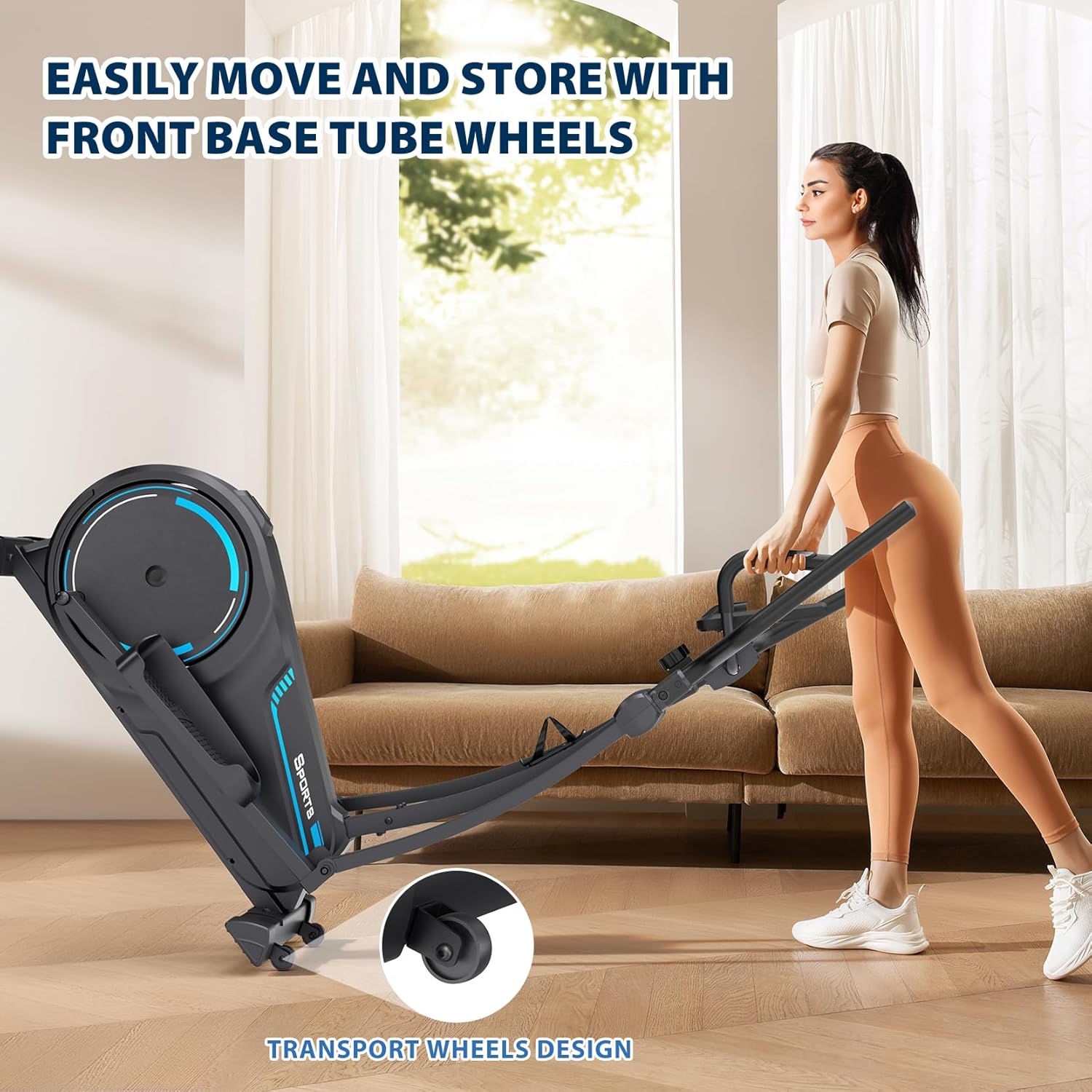1760467127_Dripex-Elliptical-Exercise-Machine-Hyper-Quiet-Magnetic-Elliptical-Machine-for-Home-Elliptical-Training-Machines-with-16-Levels-Resistance-8KG-Flywheel-Pulse-Sensor-15.3IN-Stride.jpg Dripex Elliptical Exercise Machine, Hyper-Quiet Magnetic Elliptical Machine for Home, Elliptical Training Machines with 16 Levels Resistance, 8KG Flywheel, Pulse Sensor, 15.3IN Stride - Image 9