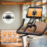 YOSUDA PRO Magnetic Exercise Bike 350 lbs Weight Capacity - Indoor Cycling Bike Stationary with Comfortable Seat Cushion, Silent Belt Drive - Image 9