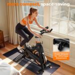 YOSUDA PRO Magnetic Exercise Bike 350 lbs Weight Capacity - Indoor Cycling Bike Stationary with Comfortable Seat Cushion, Silent Belt Drive - Image 10