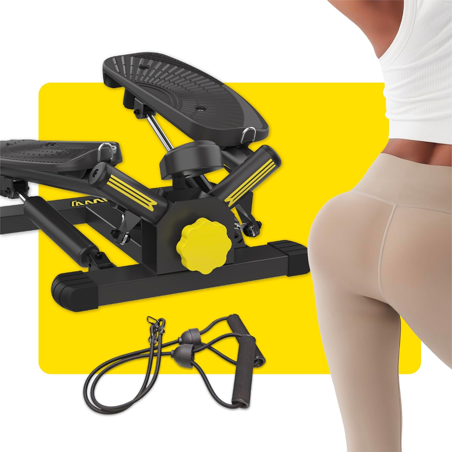 1760468099_Stepper-Machine-with-Resistance-Bands-Mini-Stepper-with-300LBS-Weight-Capacity-Twist-Stepper-for-Full-Body-Workout-Adjustable-Step-Height-Smooth-and-Quiet-Step-Machine-for-Men-Women.jpg Stepper Machine with Resistance Bands, Mini Stepper with 300LBS Weight Capacity, Twist Stepper for Full Body Workout, Adjustable Step Height, Smooth and Quiet, Step Machine for Men Women - Image 10