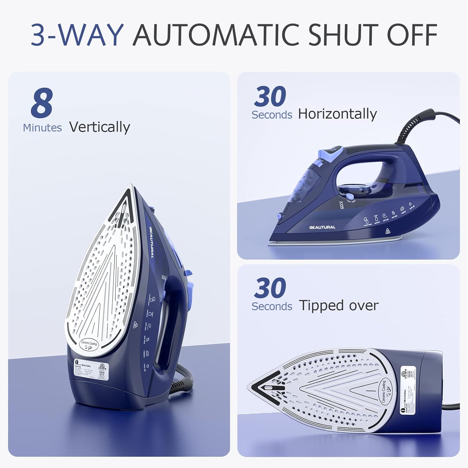 1760468316_BEAUTURAL-Steam-Iron-for-Clothes-with-Precision-Thermostat-Dial-Ceramic-Coated-Soleplate-3-Way-Auto-Off-Self-Cleaning-Anti-Calcium-Anti-Drip-Blue.jpg BEAUTURAL Steam Iron for Clothes with Precision Thermostat Dial, Ceramic Coated Soleplate, 3-Way Auto-Off, Self-Cleaning, Anti-Calcium, Anti-Drip Blue - Image 6