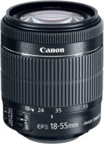 Canon EOS 4000D DSLR Camera w/Canon EF-S 18-55mm F/3.5-5.6 III Zoom Lens + Case + 128GB SD Card + Inspire Digital Cloth (15pc Bundle) (Renewed) - Image 4