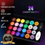 Face Painting Kit for Kids, Non-Toxic and Hypoallergenic Face Paint Makeup Kit| with Stencils, Book, Easy to Use and Safe for Kids, Fun for Halloween, Birthday Party, School Event - Image 4