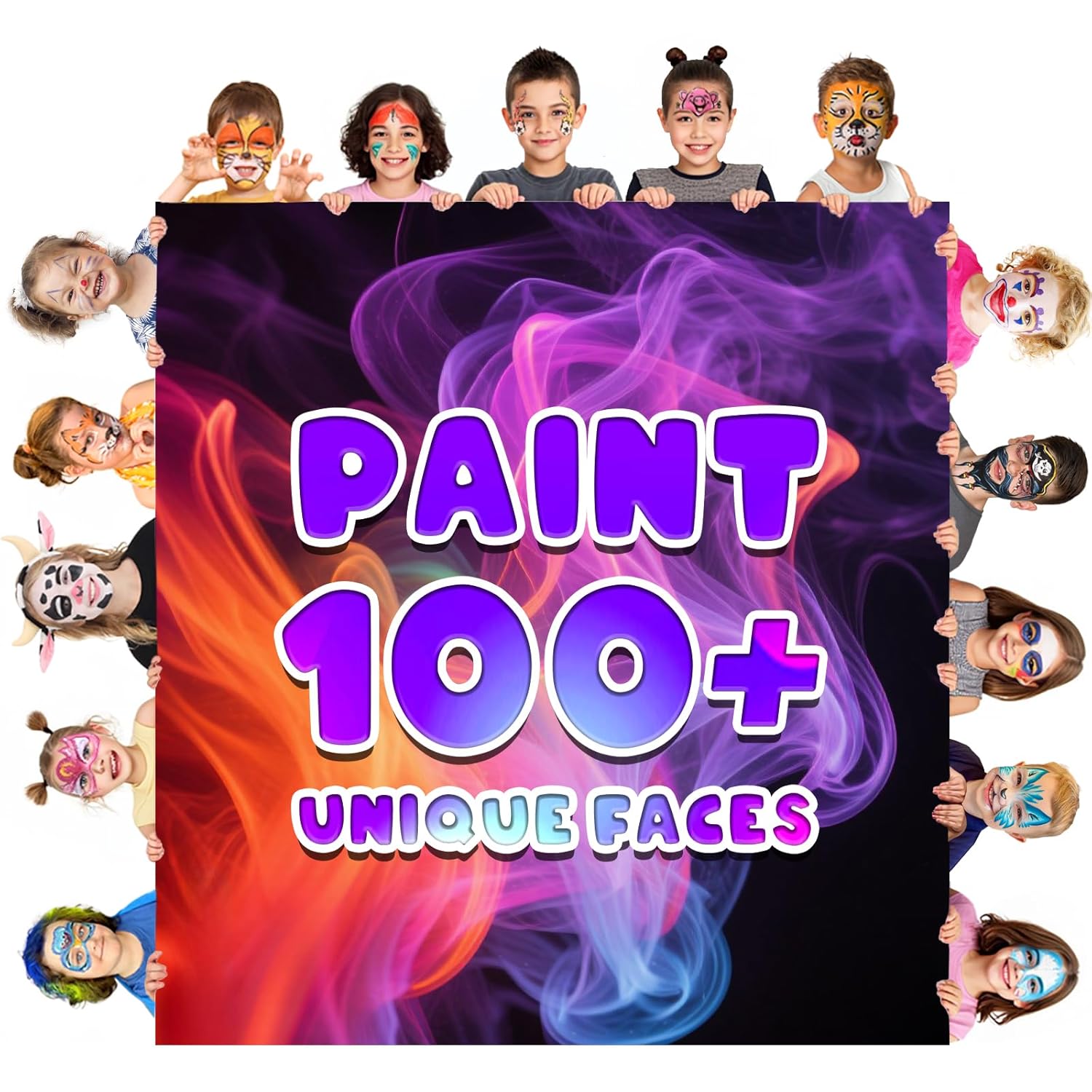 1760473118_Face-Painting-Kit-for-Kids-Non-Toxic-and-Hypoallergenic-Face-Paint-Makeup-Kit-with-Stencils-Book-Easy-to-Use-and-Safe-for-Kids-Fun-for-Halloween-Birthday-Party-School-Event.jpg Face Painting Kit for Kids, Non-Toxic and Hypoallergenic Face Paint Makeup Kit| with Stencils, Book, Easy to Use and Safe for Kids, Fun for Halloween, Birthday Party, School Event - Image 9