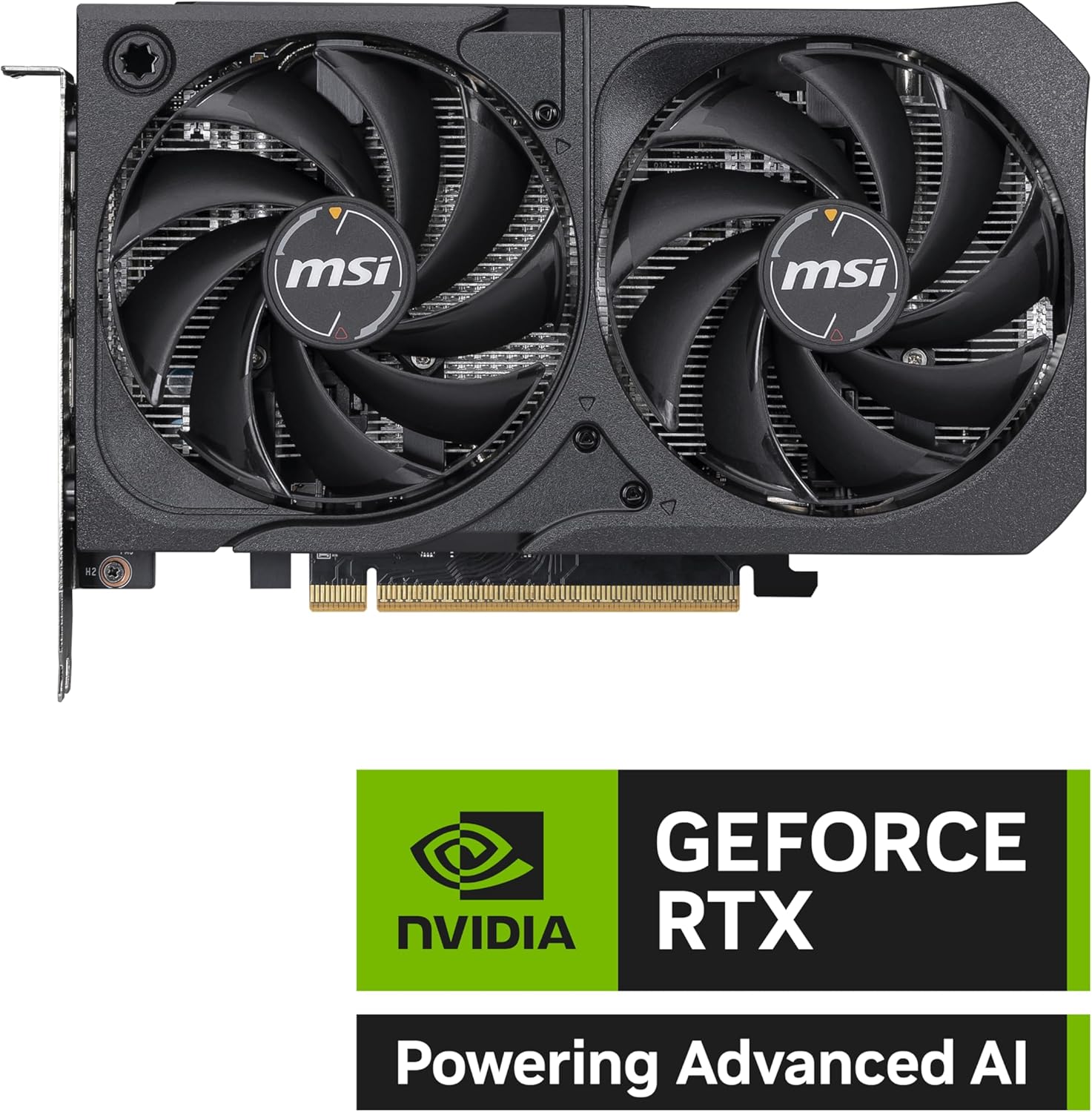 1760474787_MSI-Gaming-RTX-5050-8G-Shadow-2X-OC-Graphics-Card-8GB-GDDR6128-bit-Extreme-Performance-2617-MHz-DisplayPort-x3-2.1a-HDMI-2.1b-NVIDIA-Blackwell-Architecture.jpg MSI Gaming RTX 5050 8G Shadow 2X OC Graphics Card (8GB GDDR6,128-bit, Extreme Performance: 2617 MHz, DisplayPort x3 2.1a, HDMI 2.1b, NVIDIA Blackwell Architecture) - Image 3