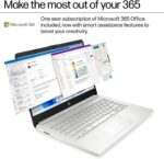 HP Student and Home Laptop with Free Microsoft 365, 16GB RAM, 1.1TB Storage (128GB SSD and 1TB Cloud Storage), Fast Intel Core, Win 11 w/o Earbuds – Perfect for Work & Play - Image 4