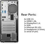 Lenovo ThinkCentre Neo 50t Tower Desktop Computer, 4-core Intel Core i3-13100, 32GB RAM, 1TB SSD, 3-Monitor Ports (DP+HDMI+VGA), RJ-45, WiFi, USB-C, Card Reader, Wired KB & Mouse, Windows 11 Pro - Image 6