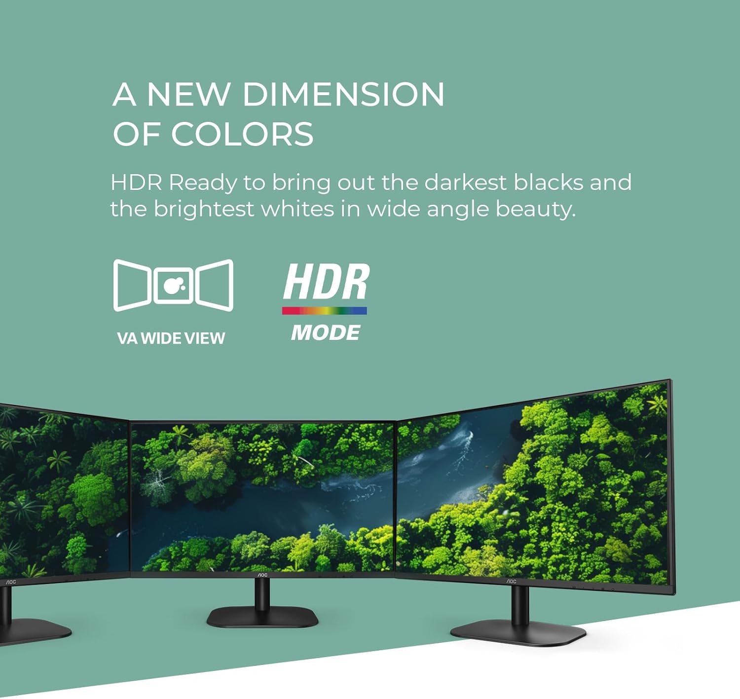 1760475751_AOC-24B2H2-24-Frameless-IPS-Monitor-FHD-1920x1080-100Hz-106-sRGB-for-Home-and-Office-HDMI-x2-Low-Blue-Mode-VESA-Compatible-Black.jpg AOC 24B2H2 24” Frameless IPS Monitor, FHD 1920x1080, 100Hz, 106% sRGB, for Home and Office, HDMI x2, Low Blue Mode, VESA Compatible, Black - Image 5