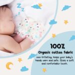 RATIVE No Scratch Mittens Organic Cotton for Newborn Baby 0-6 Months Boys Girls - Image 9