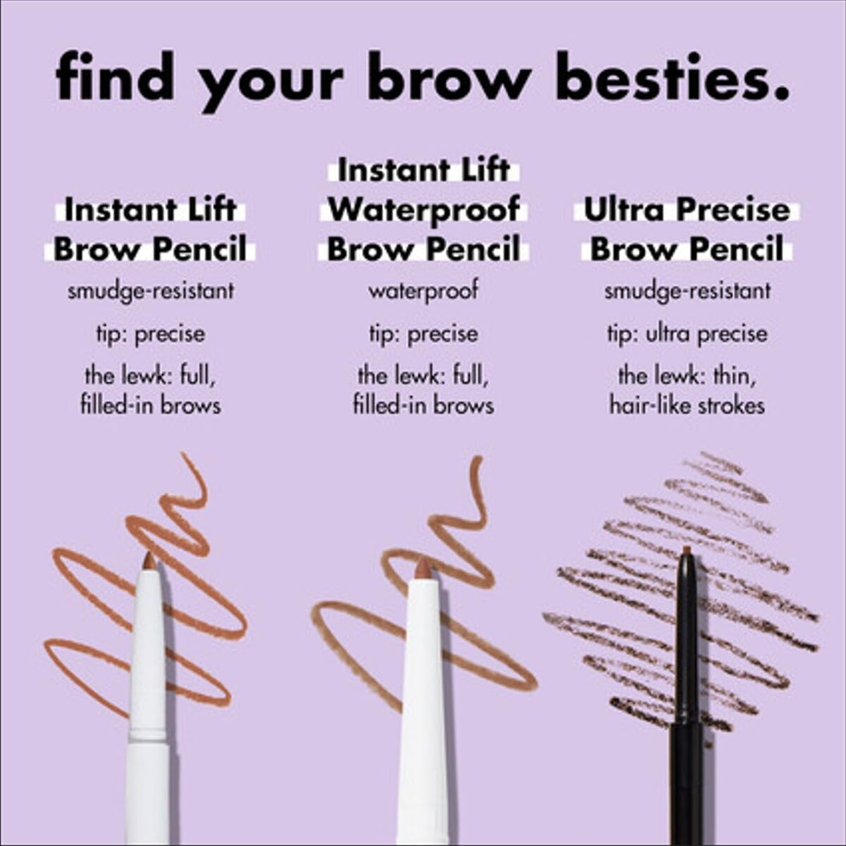e.l.f. Instant Lift Brow Pencil, Dual-Sided, Precise, Fine Tip, Shapes, Defines, Fills Brows, Contours, Combs, Tames, Neutral Brown, 0.006 Oz - Image 7