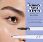 e.l.f. Instant Lift Brow Pencil, Dual-Sided, Precise, Fine Tip, Shapes, Defines, Fills Brows, Contours, Combs, Tames, Neutral Brown, 0.006 Oz - Image 8
