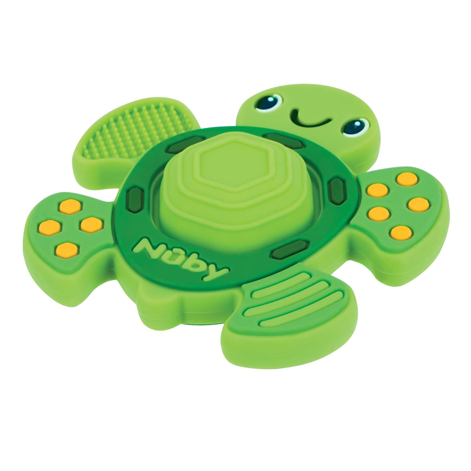 1760557096_Nuby-Teethe-N-Pop-Sensory-Play-Teether-Baby-Teething-Toy-3-Months-Turtle.jpg Nuby Teethe N' Pop Sensory Play Teether - Baby Teething Toy - 3+ Months - Turtle - Image 7
