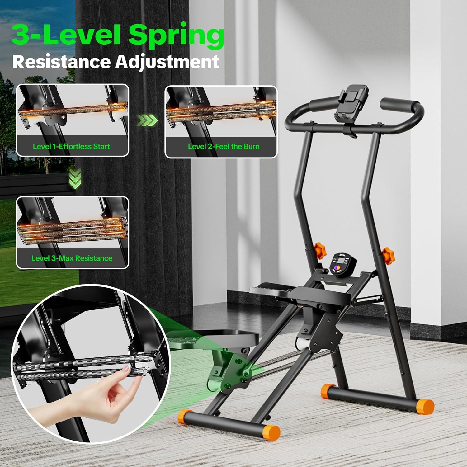 1760558483_Stair-Stepper-for-Home-Gym-2025-Upgrade-Stair-Climber-w-3-Level-Resistance-Height-Non-Slip-Pedals-Digital-Tracker-Phone-Holder-Home-Exercise-Machine-for-Women-Men.jpg Stair Stepper for Home Gym, 2025 Upgrade Stair Climber w/ 3-Level Resistance & Height, Non-Slip Pedals, Digital Tracker & Phone Holder Home Exercise Machine for Women Men - Image 3