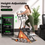 Stair Stepper for Home Gym, 2025 Upgrade Stair Climber w/ 3-Level Resistance & Height, Non-Slip Pedals, Digital Tracker & Phone Holder Home Exercise Machine for Women Men - Image 6