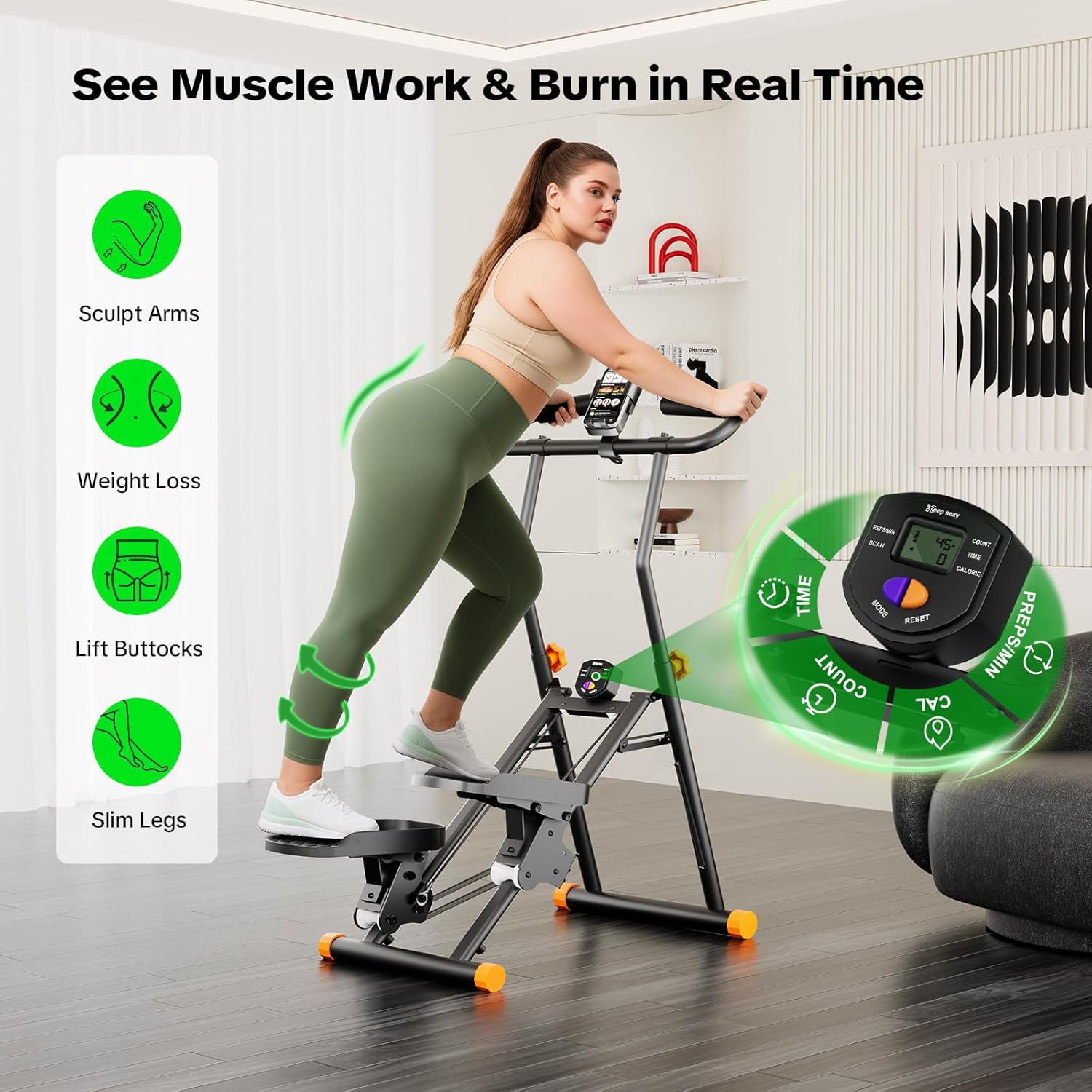 1760558491_Stair-Stepper-for-Home-Gym-2025-Upgrade-Stair-Climber-w-3-Level-Resistance-Height-Non-Slip-Pedals-Digital-Tracker-Phone-Holder-Home-Exercise-Machine-for-Women-Men.jpg Stair Stepper for Home Gym, 2025 Upgrade Stair Climber w/ 3-Level Resistance & Height, Non-Slip Pedals, Digital Tracker & Phone Holder Home Exercise Machine for Women Men - Image 7