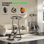 Stair Stepper for Home Gym, 2025 Upgrade Stair Climber w/ 3-Level Resistance & Height, Non-Slip Pedals, Digital Tracker & Phone Holder Home Exercise Machine for Women Men - Image 8