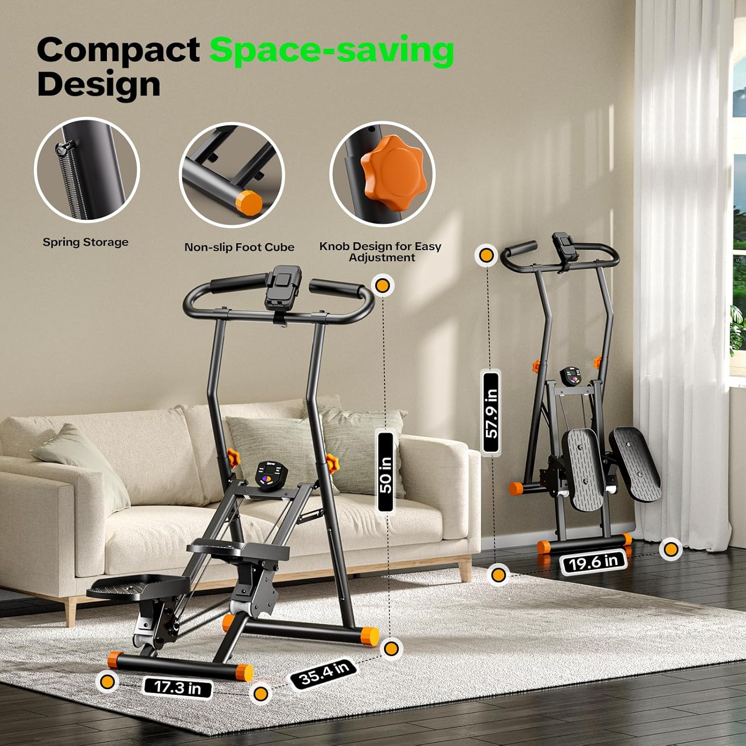 1760558493_Stair-Stepper-for-Home-Gym-2025-Upgrade-Stair-Climber-w-3-Level-Resistance-Height-Non-Slip-Pedals-Digital-Tracker-Phone-Holder-Home-Exercise-Machine-for-Women-Men.jpg Stair Stepper for Home Gym, 2025 Upgrade Stair Climber w/ 3-Level Resistance & Height, Non-Slip Pedals, Digital Tracker & Phone Holder Home Exercise Machine for Women Men - Image 8