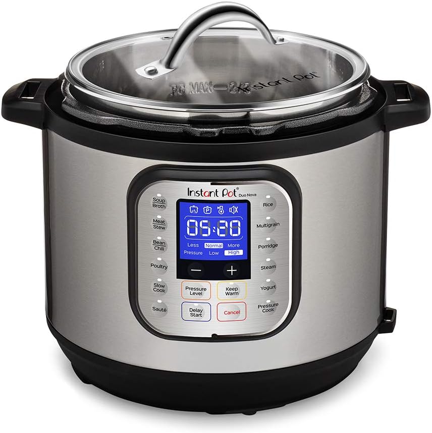 1760559118_Instant-Pot-Duo-Crisp-Pressure-Cooker-11-in-1-8-Qt-with-Air-Fryer-Roast-Bake-Dehydrate-and-more-Genuine-Instant-Pot-Tempered-Glass-lid-Clear-10-Inch-26-cm-8-Quart.jpg Instant Pot Duo Crisp Pressure Cooker 11 in 1, 8 Qt with Air Fryer, Roast, Bake, Dehydrate and more & Genuine Instant Pot Tempered Glass lid, Clear 10 Inch (26 cm) 8 Quart - Image 7