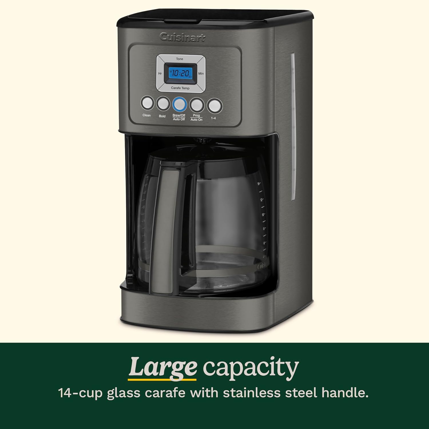 1760559525_Cuisinart-14-Cup-Coffee-Maker-Programmable-PerfecTemp-Glass-Carafe-Coffee-Machine-with-1-4-Cup-Setting-Brew-Strength-Control-and-Brew-Pause-Stainless-Steel-DCC-3200BKSNAS-Black.jpg Cuisinart 14-Cup Coffee Maker, Programmable PerfecTemp Glass Carafe Coffee Machine with 1-4 Cup Setting, Brew Strength Control and Brew Pause, Stainless Steel, DCC-3200BKSNAS, Black - Image 6