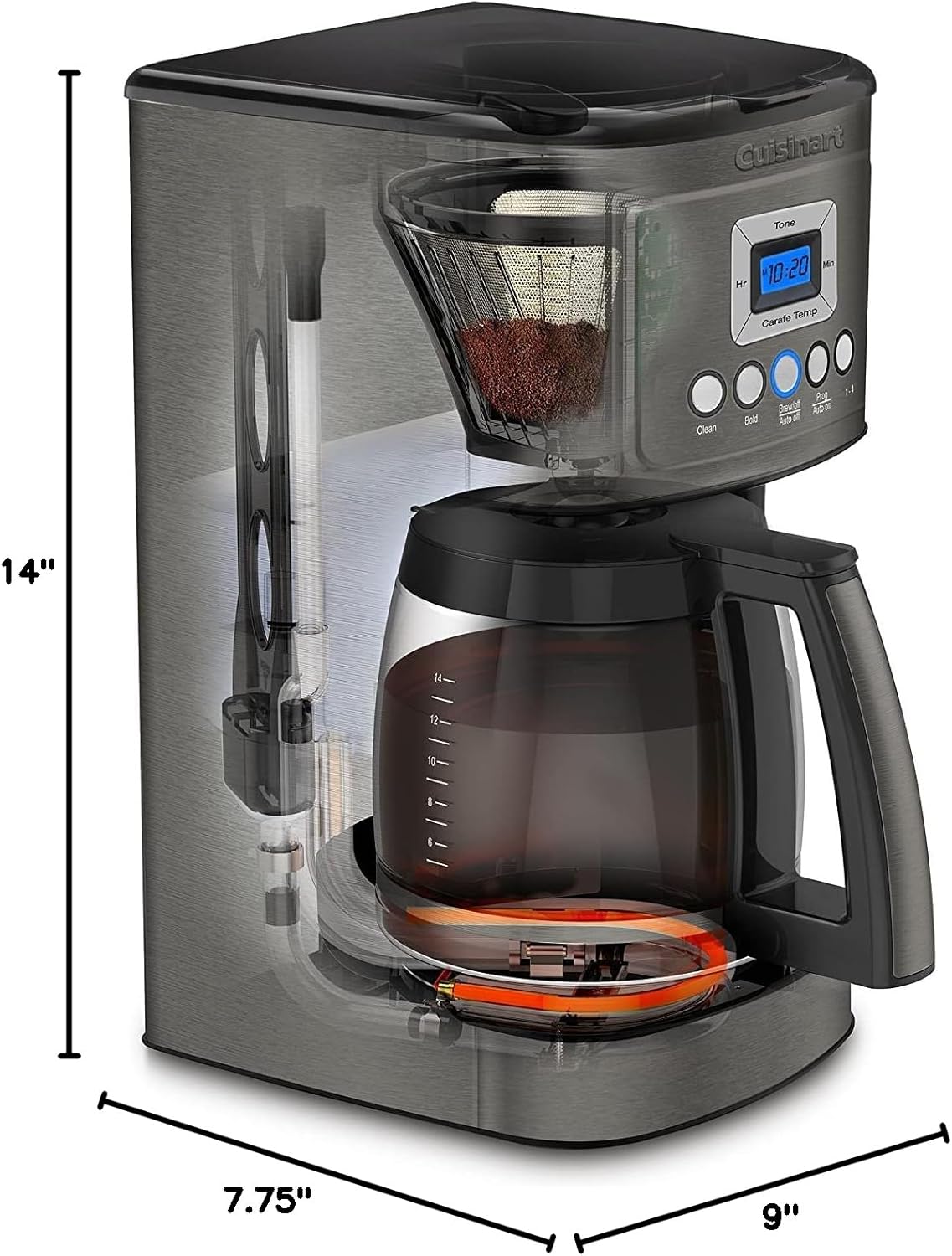 1760559531_Cuisinart-14-Cup-Coffee-Maker-Programmable-PerfecTemp-Glass-Carafe-Coffee-Machine-with-1-4-Cup-Setting-Brew-Strength-Control-and-Brew-Pause-Stainless-Steel-DCC-3200BKSNAS-Black.jpg Cuisinart 14-Cup Coffee Maker, Programmable PerfecTemp Glass Carafe Coffee Machine with 1-4 Cup Setting, Brew Strength Control and Brew Pause, Stainless Steel, DCC-3200BKSNAS, Black - Image 10