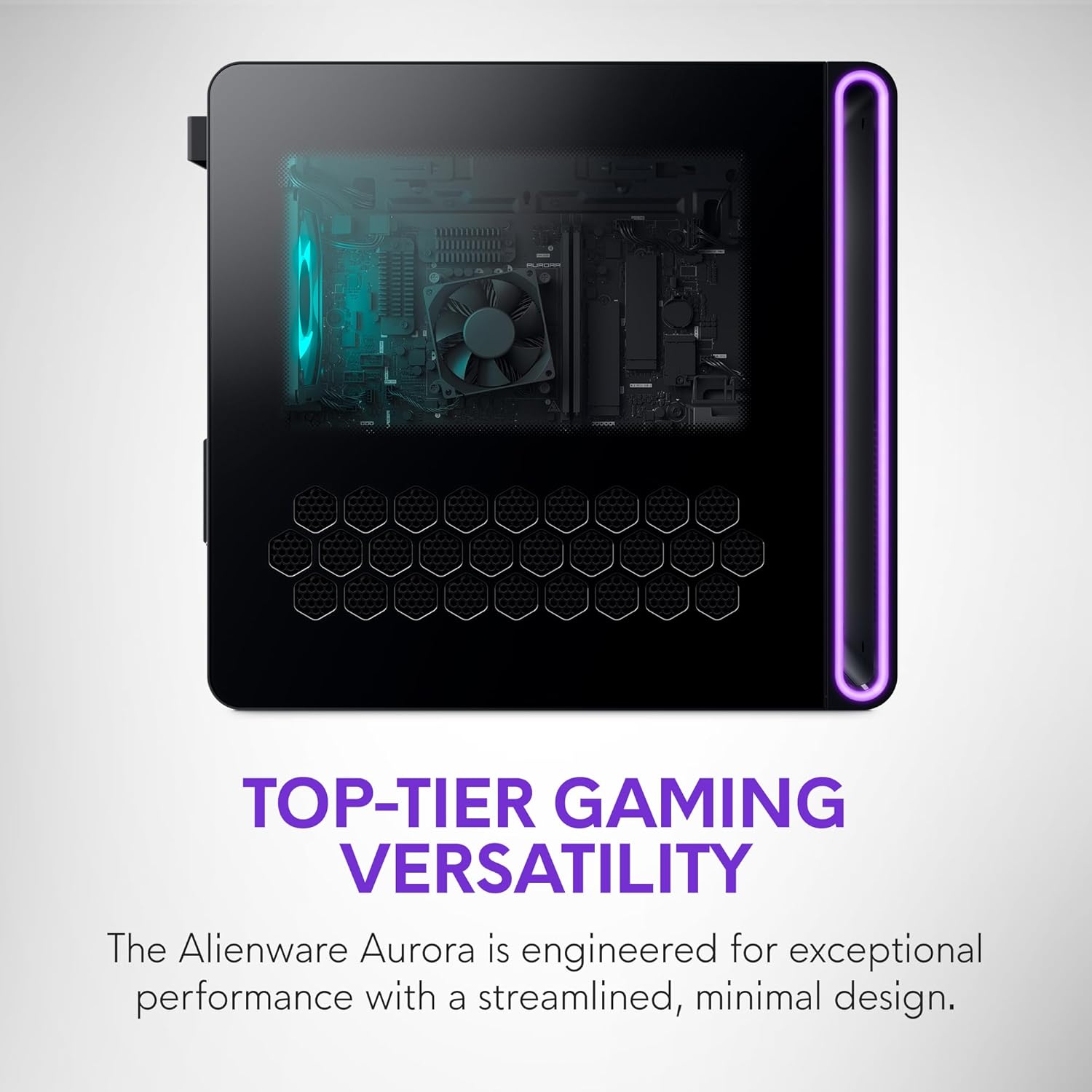 1760559956_Alienware-Aurora-Gaming-Desktop-ACT1250-Intel-Core-Ultra-7-265F-32GB-DDR5-RAM-1TB-SSD-NVIDIA-GeForce-RTX-5070-1000W-Platinum-Rated-PSU-Windows-11-Home-Clear-Panel-Black.jpg Alienware Aurora Gaming Desktop ACT1250 - Intel Core Ultra 7 265F, 32GB DDR5 RAM, 1TB SSD, NVIDIA GeForce RTX 5070, 1000W Platinum Rated PSU, Windows 11 Home, Clear Panel - Black - Image 7