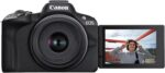 Canon EOS R50 Mirrorless Camera RF-S18-45mm F4.5-6.3 is STM Lens Kit, 24.2 Megapixel CMOS (APS-C) Sensor, 4K Video, Hybrid Camera, Photo and Video, Vlogging, Content Creator, RF Mount, Black - Image 7