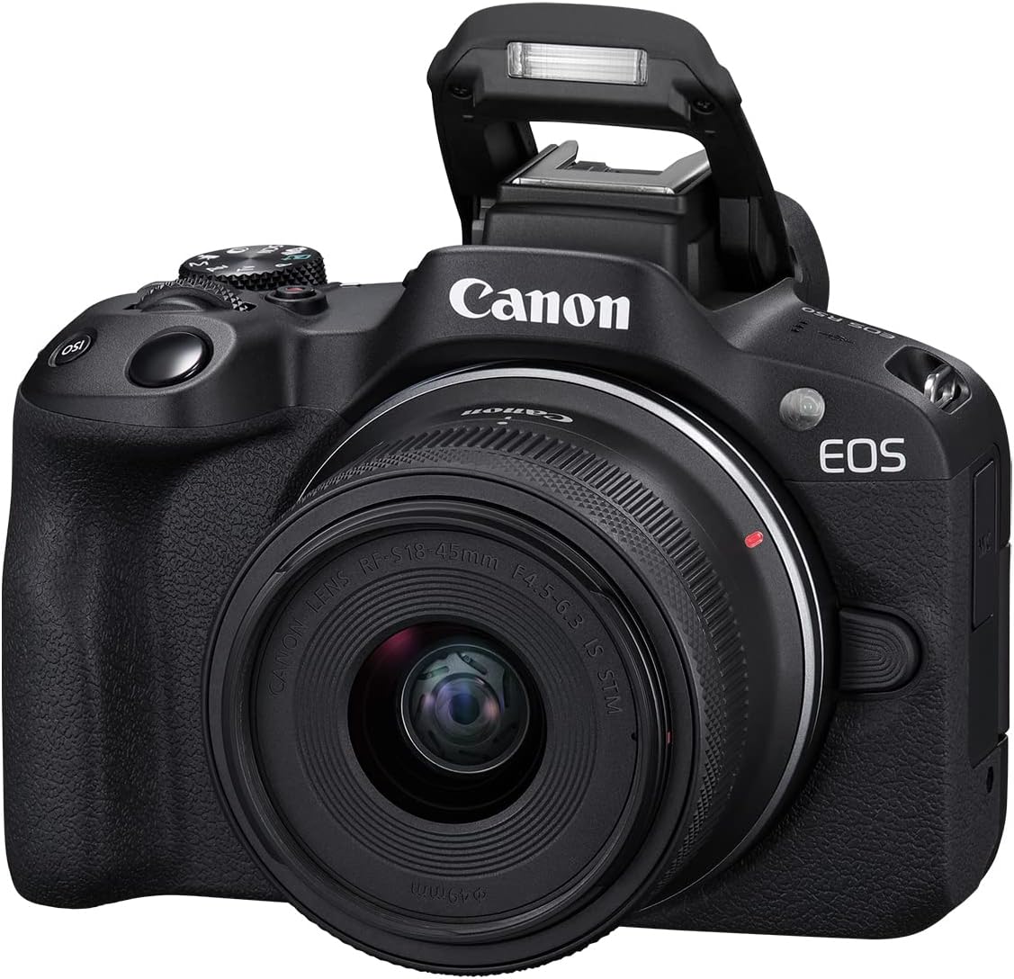 1760560218_Canon-EOS-R50-Mirrorless-Camera-RF-S18-45mm-F4.5-6.3-is-STM-Lens-Kit-24.2-Megapixel-CMOS-APS-C-Sensor-4K-Video-Hybrid-Camera-Photo-and-Video-Vlogging-Content-Creator-RF-Mount-Black.jpg Canon EOS R50 Mirrorless Camera RF-S18-45mm F4.5-6.3 is STM Lens Kit, 24.2 Megapixel CMOS (APS-C) Sensor, 4K Video, Hybrid Camera, Photo and Video, Vlogging, Content Creator, RF Mount, Black - Image 8