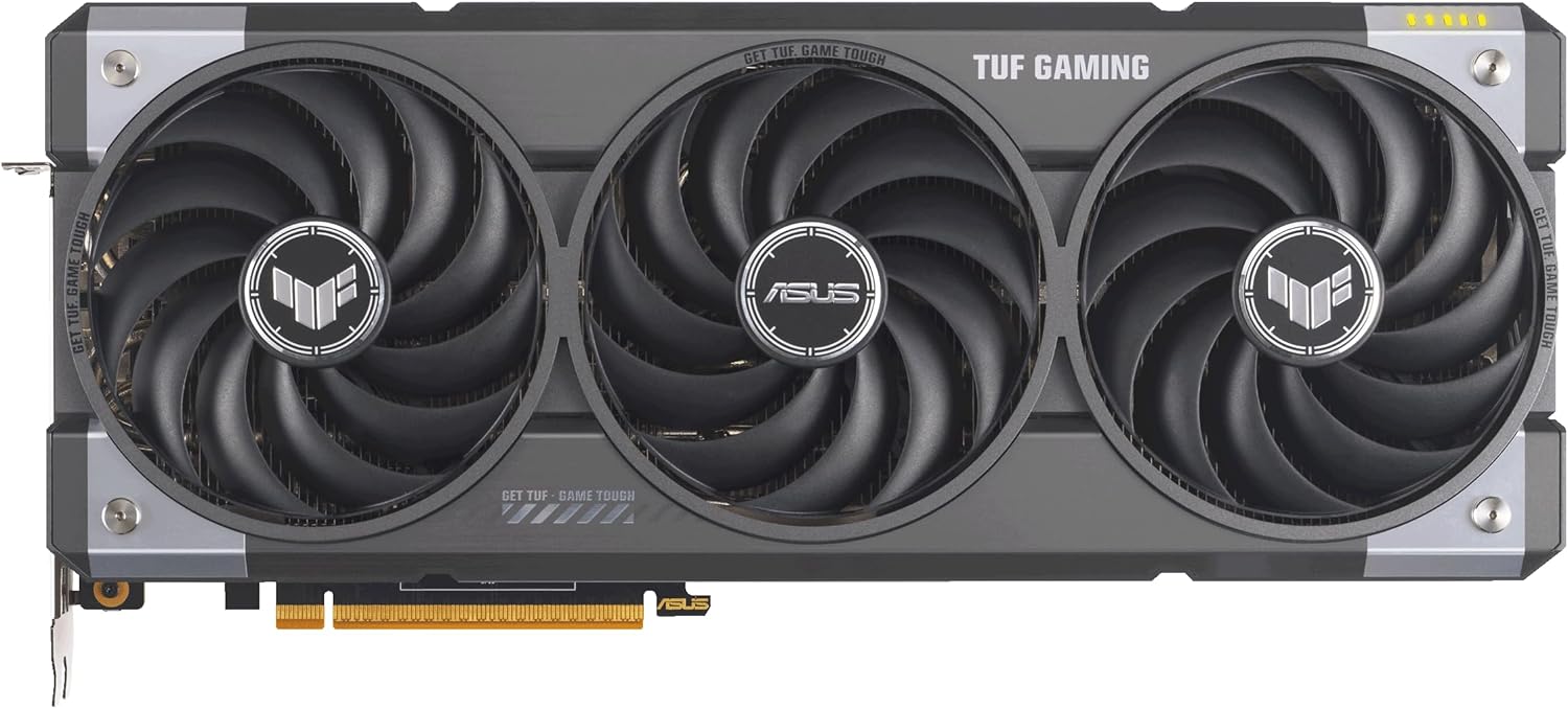 1760561333_ASUS-TUF-Gaming-Radeon-RX-9070-XT-OC-Edition-16GB-GDDR6-Gaming-Graphics-Card-PCIe®-5.0-16GB-GDDR6-HDMIDP-2.1-3.125-slot-Military-Grade-Components-Protective-PCB-Coating-axial-tech-Fans.jpg ASUS TUF Gaming Radeon RX 9070 XT OC Edition 16GB GDDR6 Gaming Graphics Card (PCIe® 5.0, 16GB GDDR6, HDMI/DP 2.1, 3.125-slot, Military-Grade Components, Protective PCB Coating, axial-tech Fans) - Image 8