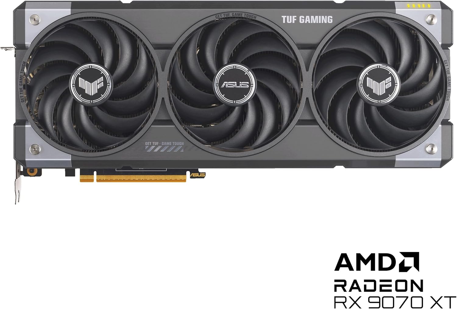 1760561340_ASUS-TUF-Gaming-Radeon-RX-9070-XT-OC-Edition-16GB-GDDR6-Gaming-Graphics-Card-PCIe®-5.0-16GB-GDDR6-HDMIDP-2.1-3.125-slot-Military-Grade-Components-Protective-PCB-Coating-axial-tech-Fans.jpg ASUS TUF Gaming Radeon RX 9070 XT OC Edition 16GB GDDR6 Gaming Graphics Card (PCIe® 5.0, 16GB GDDR6, HDMI/DP 2.1, 3.125-slot, Military-Grade Components, Protective PCB Coating, axial-tech Fans) - Image 13