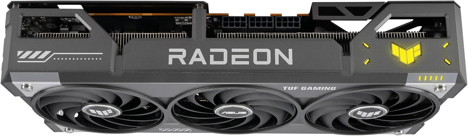1760561341_ASUS-TUF-Gaming-Radeon-RX-9070-XT-OC-Edition-16GB-GDDR6-Gaming-Graphics-Card-PCIe®-5.0-16GB-GDDR6-HDMIDP-2.1-3.125-slot-Military-Grade-Components-Protective-PCB-Coating-axial-tech-Fans.jpg ASUS TUF Gaming Radeon RX 9070 XT OC Edition 16GB GDDR6 Gaming Graphics Card (PCIe® 5.0, 16GB GDDR6, HDMI/DP 2.1, 3.125-slot, Military-Grade Components, Protective PCB Coating, axial-tech Fans) - Image 14