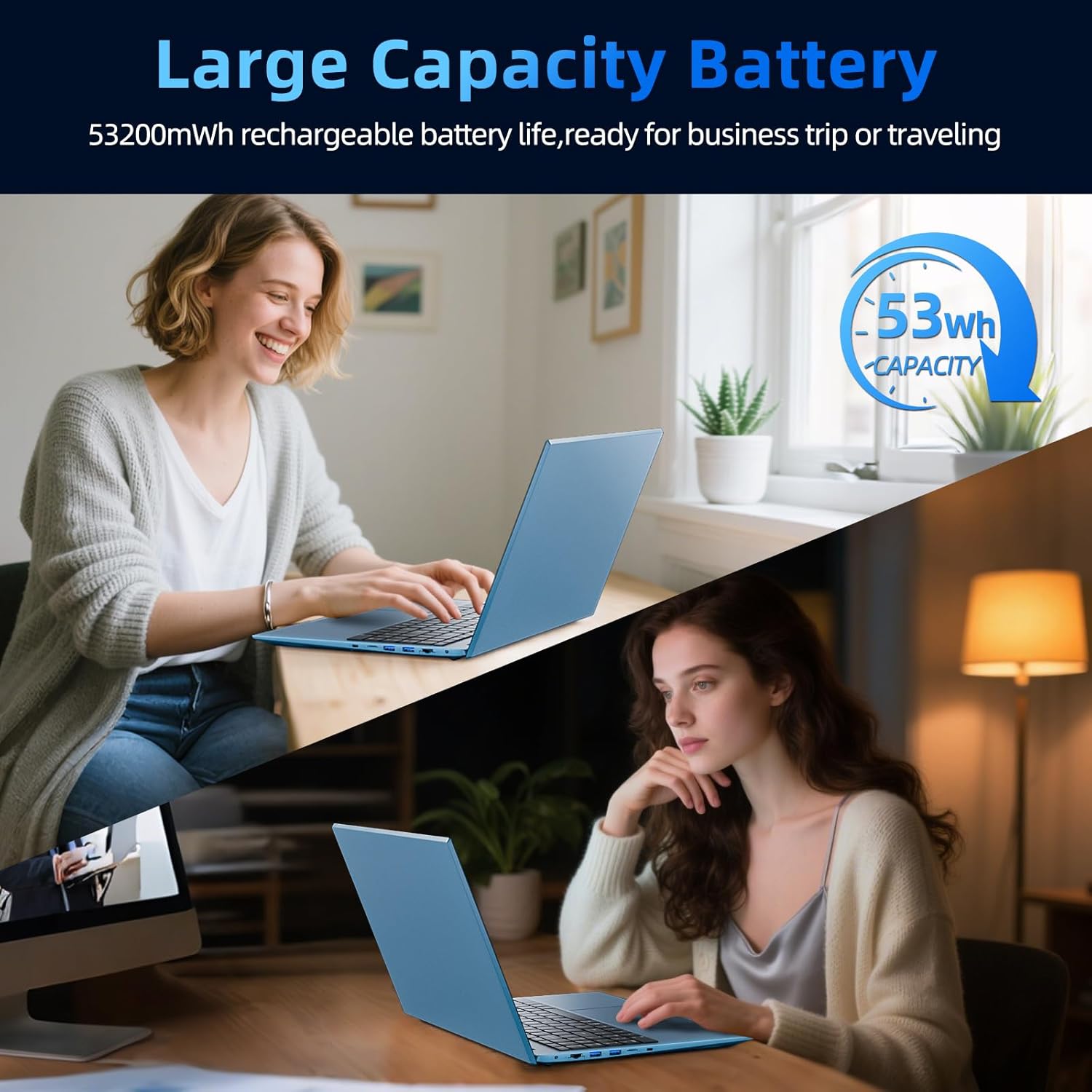 1760561953_SGIN-15.6-Inch-Laptop-Computer-Win-11-Laptops-with-16GB-RAM-1024GB-SSD-Core-i3-10100Y-CPUUp-to-3.9GHz-Backlit-Keyboard-53.2WH-Battery-WiFi-6-IPS-FHD-Display-180°-Viewing-HDMI-Type-C.jpg SGIN 15.6 Inch Laptop Computer, Win 11 Laptops with 16GB RAM 1024GB SSD, Core i3-10100Y CPU(Up to 3.9GHz), Backlit Keyboard, 53.2WH Battery, WiFi 6, IPS FHD Display, 180° Viewing, HDMI, Type-C - Image 8