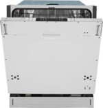 ZLINE 24 in. Top Control Dishwasher in Custom Panel Ready with Stainless Steel Tub - Image 5