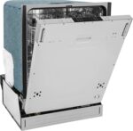 ZLINE 24 in. Top Control Dishwasher in Custom Panel Ready with Stainless Steel Tub - Image 6
