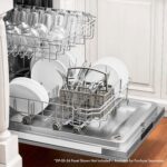 ZLINE 24 in. Top Control Dishwasher in Custom Panel Ready with Stainless Steel Tub - Image 8