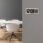 AcuRite 13.5” Large Digital Indoor Wall Clock with Intelli-Time Technology (75173M) - Image 5